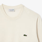 PULL HOMME COL ROND BLANC BLANC