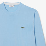 PULL HOMME COL ROND CIEL CIEL