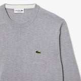 PULL HOMME COL ROND GRIS GRIS