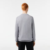 PULL HOMME COL ROND GRIS GRIS