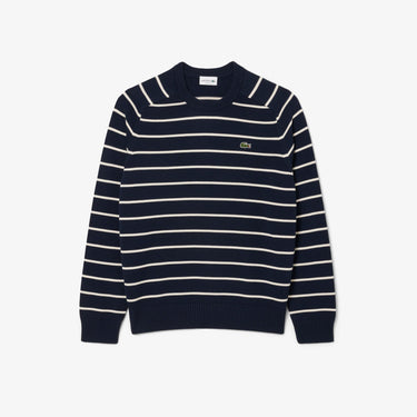 PULL HOMME COL ROND MARINE MARINE