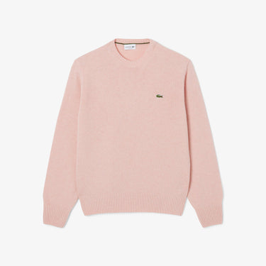 PULL HOMME COL ROND ROSE ROSE
