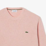 PULL HOMME COL ROND ROSE ROSE