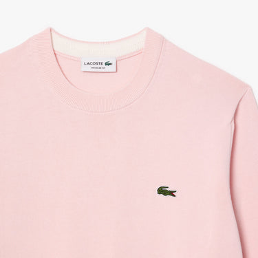PULL HOMME COL ROND ROSE ROSE