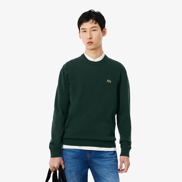 PULL HOMME COL ROND VERT YZP VERT YZP