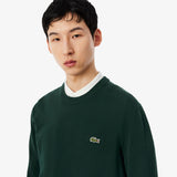 PULL HOMME COL ROND VERT YZP VERT YZP