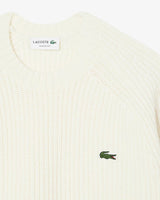 PULL HOMME CR LACOSTE CREME CREME