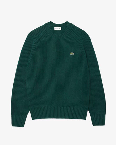 PULL HOMME CR LACOSTE VERT FONCE VERT FONCE