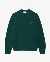 PULL HOMME CR LACOSTE VERT FONCE VERT FONCE