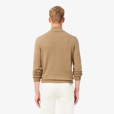 PULL HOMME DEMI ZIP BEIGE SIX BEIGE SIX