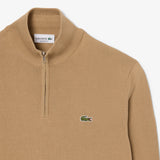 PULL HOMME DEMI ZIP BEIGE SIX BEIGE SIX