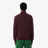 PULL HOMME DEMI ZIP BORDEAUX 3KE BORDEAUX 3KE