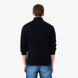 PULL HOMME DEMI-ZIP MARINE MARINE