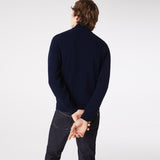 PULL HOMME DEMI-ZIP MARINE MARINE