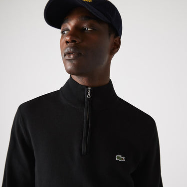 PULL HOMME DEMI-ZIP NOIR NOIR