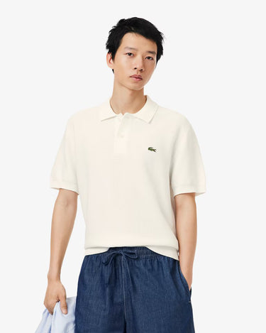 PULL HOMME LACOSTE CREME CREME