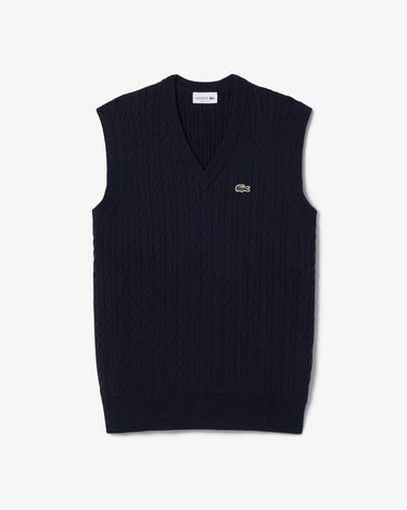 PULL HOMME SM COL V LACOSTE MARINE 802 MARINE 802
