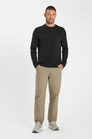 PULL HOMME NITOR BLACK MELANGE BLACK MELANGE