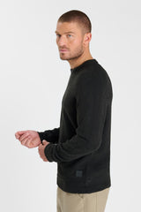 PULL HOMME NITOR BLACK MELANGE BLACK MELANGE