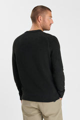 PULL HOMME NITOR BLACK MELANGE BLACK MELANGE