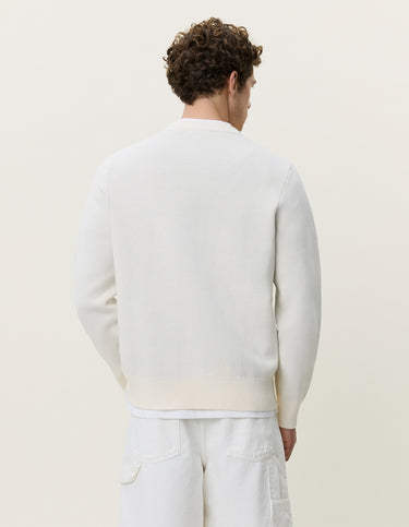 PULL HOMME GOODS INTARSIA ECRU ECRU