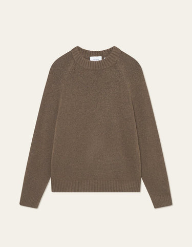 PULL HOMME MARRON MARRON