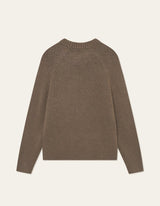 PULL HOMME MARRON MARRON