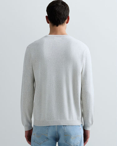 PULL HOMME COL ROND GRIS M01 GRIS M01