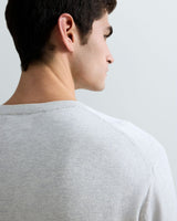 PULL HOMME COL ROND GRIS M01 GRIS M01