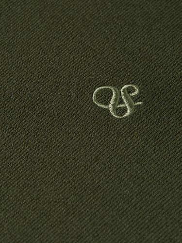 PULL HOMME ECOVERO TURTLENECK VERT VERT