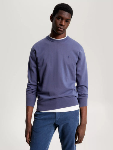 PULL HOMME 1985 CREW NECK BLEU BLEU