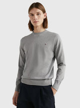 PULL HOMME 1985 CREW NECK SWEAT GRIS GRIS