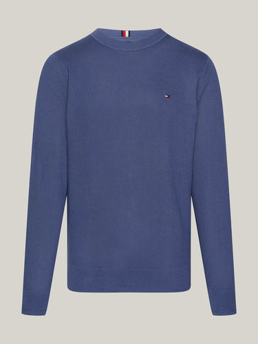 PULL HOMME CHAIN RIDGE STRUCTUR INDIGO INDIGO