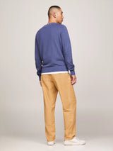 PULL HOMME CHAIN RIDGE STRUCTUR INDIGO INDIGO