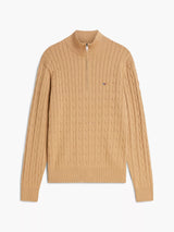 PULL HOMME CLASSIC COTTON CABLE BEIGE BEIGE