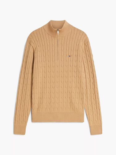 PULL HOMME CLASSIC COTTON CABLE BEIGE BEIGE