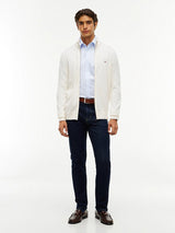 PULL HOMME ESS COTTON ECRU ECRU