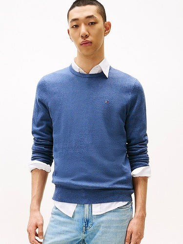 PULL HOMME ESSENTIAL SSNL MARINE MARINE