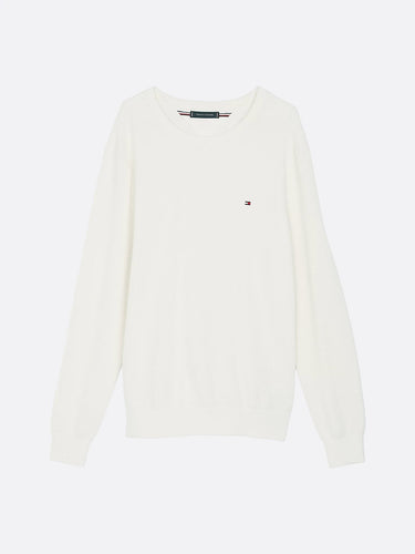 PULL HOMME ESSENTIAL STRUCTURE ECRU ECRU
