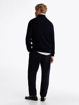 PULL HOMME HERRINGBONE ST MARINE MARINE
