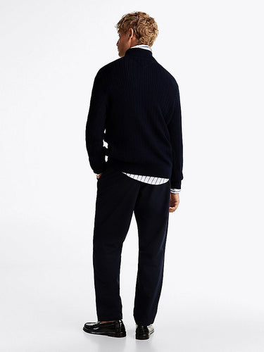 PULL HOMME HERRINGBONE ST MARINE MARINE