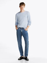 PULL HOMME HERRINGBONE STRUCTUR CIEL CIEL