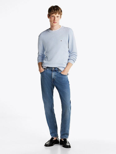 PULL HOMME HERRINGBONE STRUCTUR CIEL CIEL
