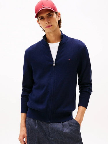 PULL HOMME PIMA ORG CTN C MARINE MARINE