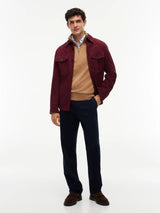 PULL HOMME PIMA ORG CTN CASHMER BEIGE BEIGE