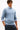 PULL HOMME PIMA ORG CTN CASHMER BLEU BLEU