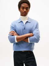 PULL HOMME PIMA ORG CTN CASHMER BLEU BLEU