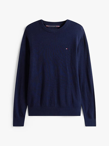 PULL HOMME PIMA ORG CTN CASHMER MARINE MARINE