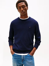 PULL HOMME PIMA ORG CTN CASHMER MARINE MARINE
