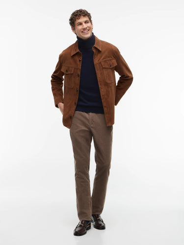 PULL HOMME PIMA ORG CTN CASHMER MARINE MARINE